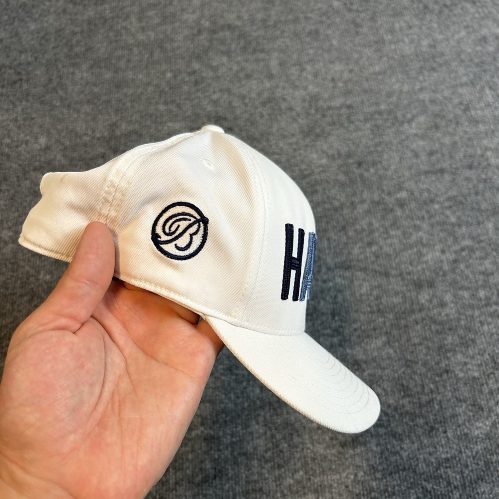 G/FORE Snapback Trucker Cap White One Size Adjustable Mesh Back Hawk Tuah - Picture 4 of 10